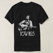 Townes Van Zandt - White Stencil Essential T-Shirt (Design vorne)