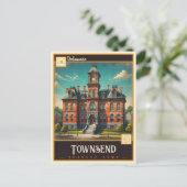 Townsend, Delaware | Vintage Postkarte (Stehend Vorderseite)