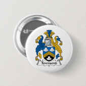 Townsend Familienwappen Button (Vorne & Hinten)