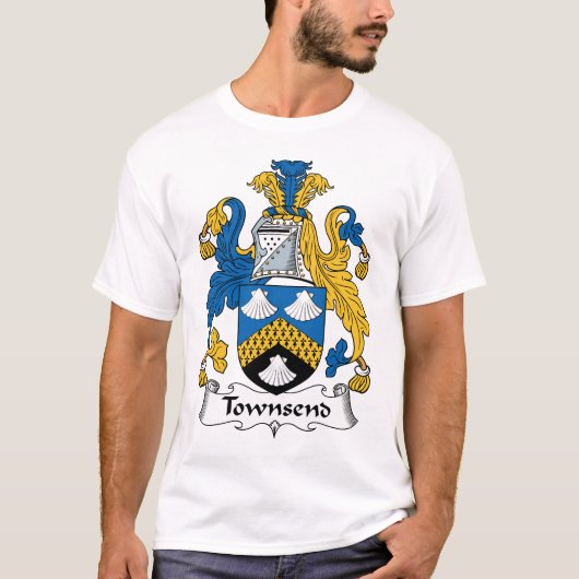 Townsend Familienwappen T-Shirt (Vorderseite)