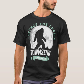 Townsend Tennessee Achtung vor den Einheimischen T-Shirt