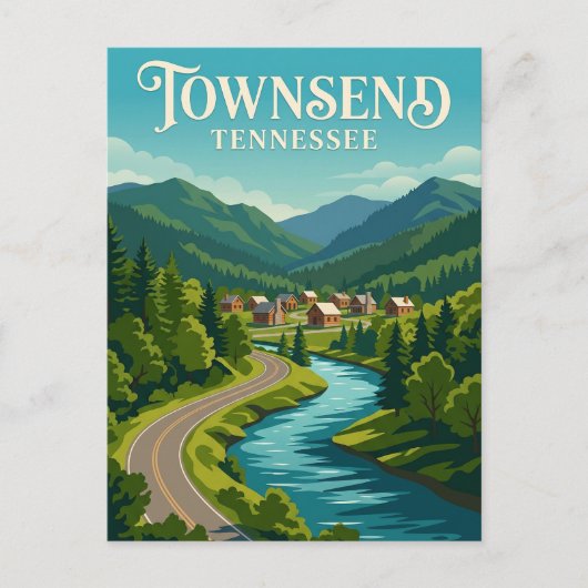 Townsend USA Postkarte (Vorderseite)