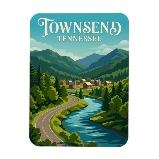 Townsend USA wird zu Magnet (Vertikal)