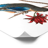 Townsend Warbler von John James Audubon Poster (Ecke)