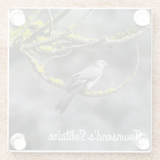 Townsend's Solitaire Glasuntersetzer (Rückseite)