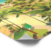 Townsville Australia Reisen Kunst Vintag Poster (Ecke)