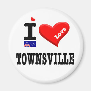 TOWNSVILLE - i-Liebe Magnet
