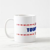 TOWNSVILLE - Meine Zuhause - AustralienHerz Kaffeetasse (Links)