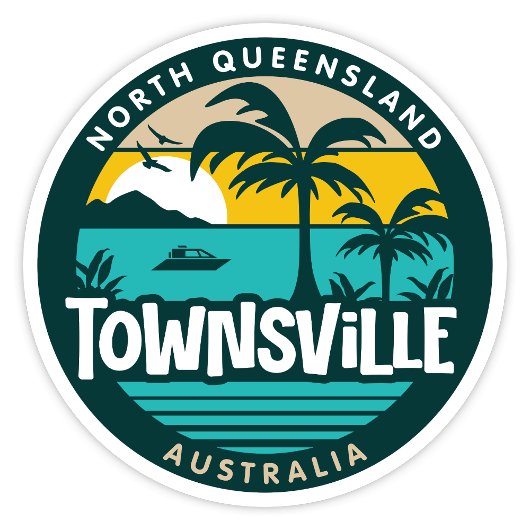 Townsville, Queensland Australien Sticker