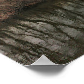 Towpath Park Schuylkill River PA Poster (Ecke)