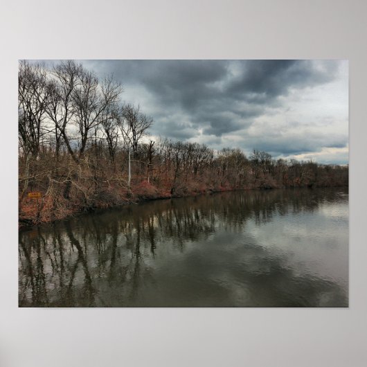 Towpath Park Schuylkill River PA Poster (Vorne)