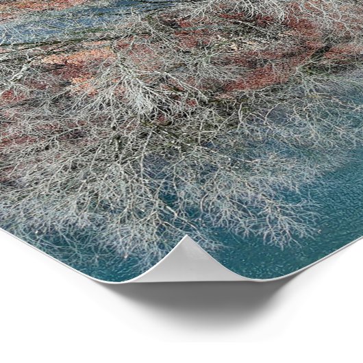 Towpath Park Schuylkill River PA Poster (Ecke)