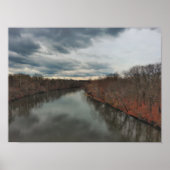 Towpath Park Schuylkill River PA Poster (Vorne)