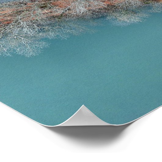 Towpath Park Schuylkill River PA Poster (Ecke)