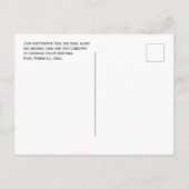 Towpath Trail Sign, Cuyahoga Valle Nationalpark Postkarte (Rückseite)