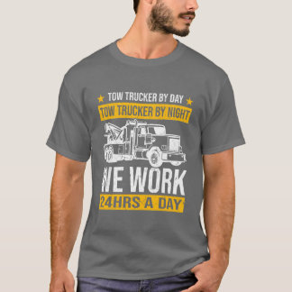 Towruckowruck Auto-Breakdown-Geschenke vintage Fam T-Shirt