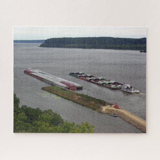 Tows Passing jigsaw puzzle (Horizontal)