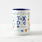 Tox Doc Tasse, Blue Tone, 15 oz. Tasse (Zentrum)