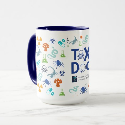 Tox Doc Tasse, Blue Tone, 15 oz. Tasse (Vorderseite Links)