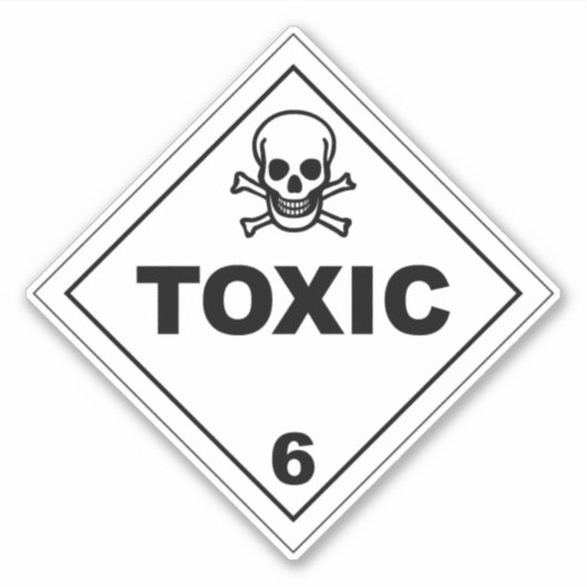 Toxic 6 Label (Vorderseite)