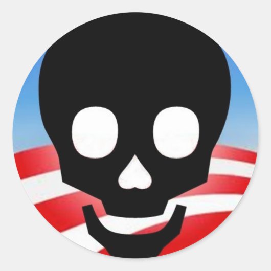 Toxic Obama Stickers (Vorderseite)