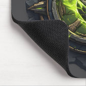 Toxic Rune Gamer Emblem Mousepad (Ecke)