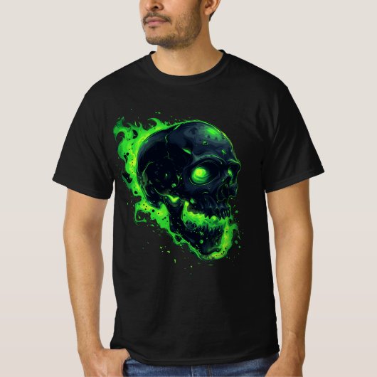 "Toxic Silence" T-shirt med logo fram + text bak (Vorderseite)