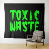 TOXIC WASTE WANDTEPPICH (Beispiel (Horizontal))