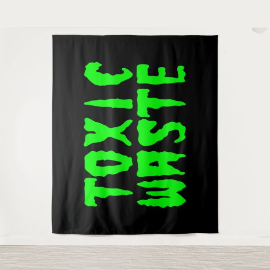 TOXIC WASTE WANDTEPPICH (Vorderseite)