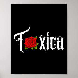 Toxica-Shirt für Frauen _ Toxica Premium Tri-Blend Poster