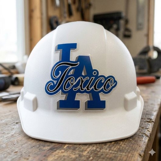 Toxico Car Schutzhelm Aufkleber Sticker
