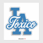 Toxico Car Schutzhelm Aufkleber Sticker (Blatt)