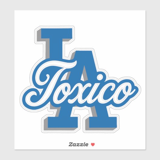 Toxico Car Schutzhelm Aufkleber Sticker (Blatt)