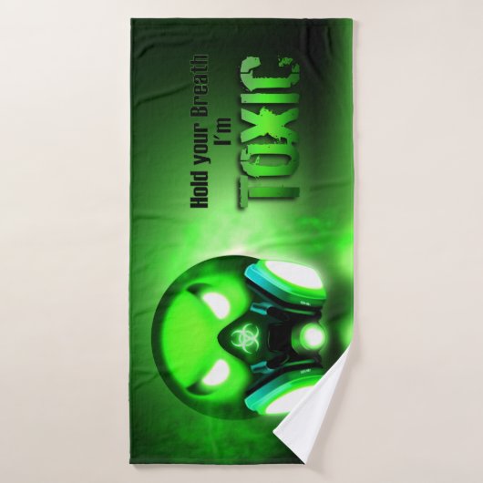 Toxikmoji-Badetuch Badehandtuch (Badehandtuch)
