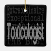 Toxikologe Extraordinaire Keramikornament (Rückseite)