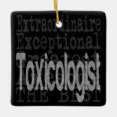 Toxikologe Extraordinaire Keramikornament (Vorderseite)