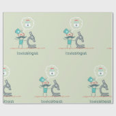 Toxikologe Geschenkpapier (Flach)