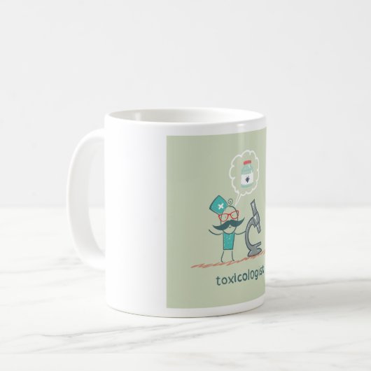 Toxikologe Kaffeetasse (Vorderseite Links)