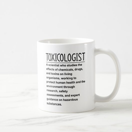 Toxikologe Kaffeetasse (Rechts)