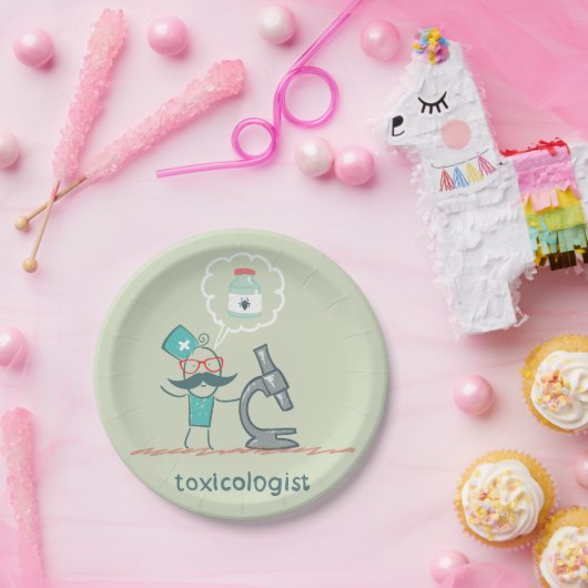 Toxikologe Pappteller (Party)