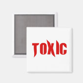 toxisch magnet (Vorderseite/Rückseite)