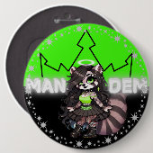 Toxisch - Mandem Collection -SVBK- SILVERBCKK TTV Button (Vorne & Hinten)