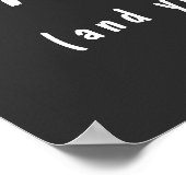 Toxisch-Maskulin Poster (Ecke)