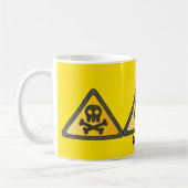 Toxisch SignThunder_Cove nicht trinken Kaffeetasse (Links)