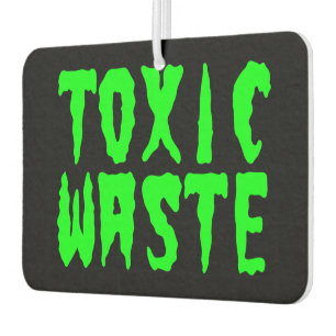 TOXISCHE ABFÄLLE AUTOLUFTERFRISCHER