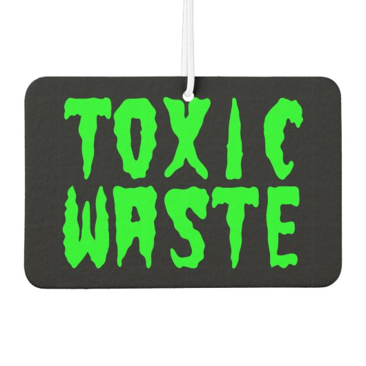 TOXISCHE ABFÄLLE AUTOLUFTERFRISCHER (Vorderseite)