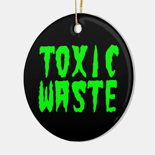 TOXISCHE ABFÄLLE KERAMIK ORNAMENT (Links)