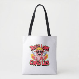 Toxische Liebe - Cupid Lies Dark Aesthetic Tote Ba Tasche