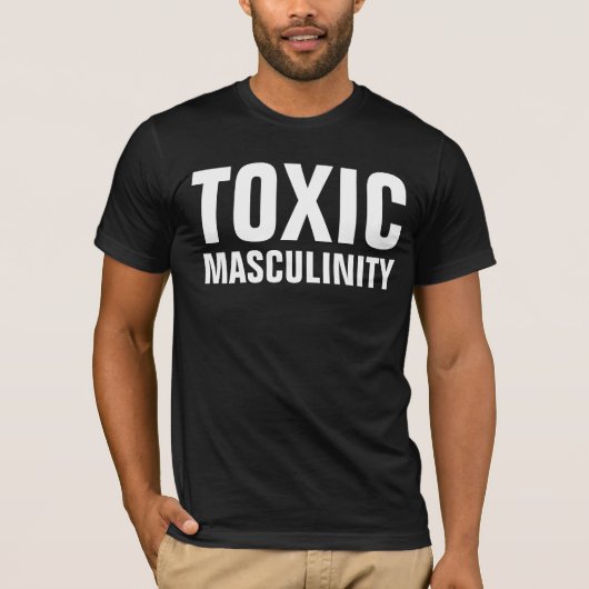 TOXISCHE MASKULINITÄTSMÄNNER FUNNY T - Shirt (Vorderseite)