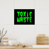 TOXISCHER ABFALLPOSTER POSTER (Küche)